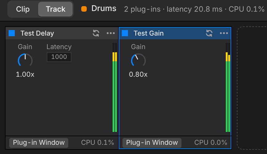 Device meters while playing