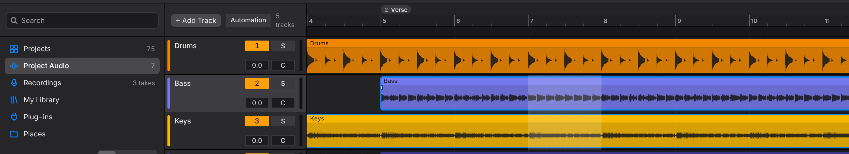 A range over Bass and Keys