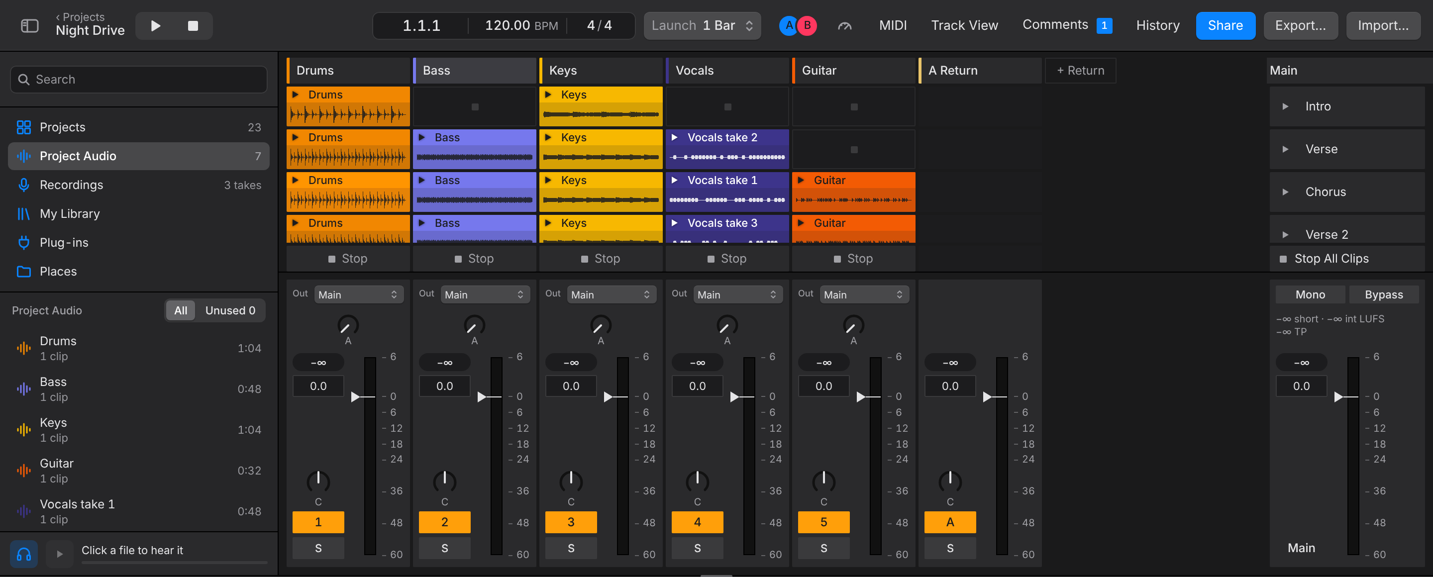 Session View